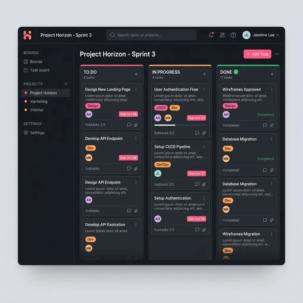 Horizon Task Manager